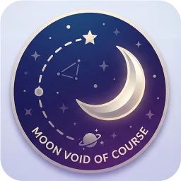 Symbol von Mond leer Lauf – Astrologie